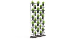 OL Axis Planter Wall with Artificial Plants