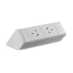 Athena Above Desk 2 GPO Power Rail