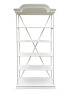 DA Bakers Reclaimed Timber Display Stand White