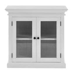 NS Halifax Solid Timber Display Buffet with 2 Glass Doors