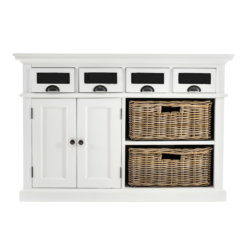 NS Halifax Solid Timber 2 Door 4 Drawer Kitchen Buffet