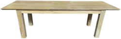MF Morris Solid Timber Single Extension Dining Table
