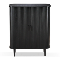 BT Melba Timber Slat Sliding Door Cabinet
