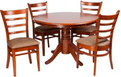 MA Jaguar Dining Set 5 Piece Fixed
