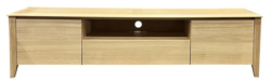 MD Clara Solid Timber 2 Door & 1 Drawer TV Unit