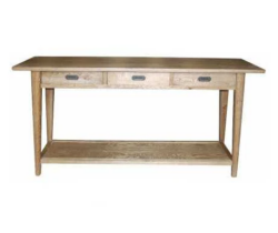 MF Tiffany Solid Timber 3 Drawer Hall Table