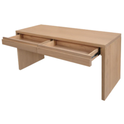 CT Apollo Solid Timber 2 Drawer Home Office Desk