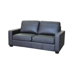 EL Alta 2 Seater Leather Upholstered Sofa Bed