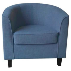 EL Martinez Fabric Upholstered Tub Chair