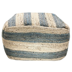 SH Fuzou Jute Upholstered Ottoman