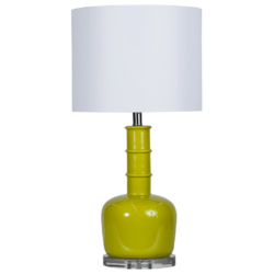SH Ashley Ceramic Base Table Lamp – Green