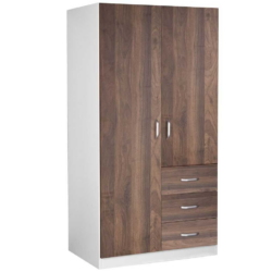 HE Zara 2 Door 3 Drawer Wardrobe wtih Hanging Rails