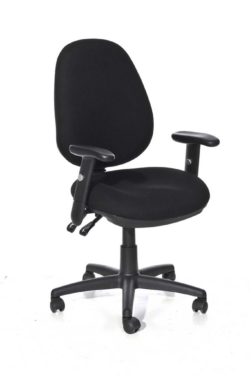 GP Classic Fabric Upholstered Highback Office Chair with Arms