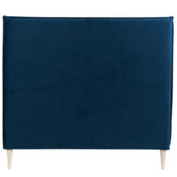SH Arizona Velvet Upholstered King Bedhead – Navy