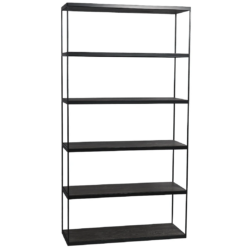 SH Loftus Metal Framed Timber Shelving Unit