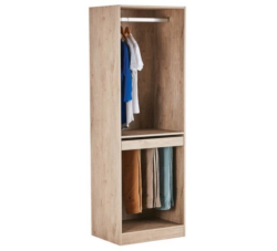 HE Bronte Wardrobe with Cloth Hanging and Pants Rack