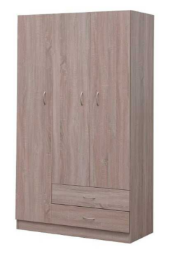 EV Metro Utility Cupboard with 3 doors 2 drawers