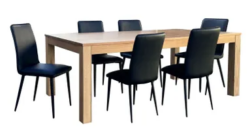 MD Moni Solid Timber Dining Table