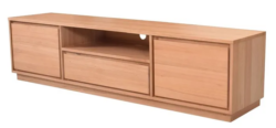 MD Moni Solid Timber 2 Door TV Unit