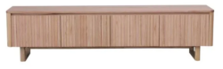 MD Oscar Solid Timber 4 Door TV Unit