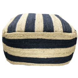 SH Porto Jute Upholstered Ottoman