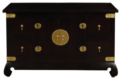 CT Dynasty Solid Mahogany Timber 2 Door 4 Drawer Buffet