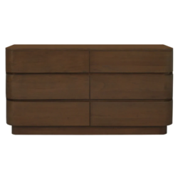 CT Gatsby Solid Timber 6 Drawer Dresser