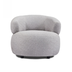 BT Skye Boucle Fabric Upholstered Single Seater Sofa