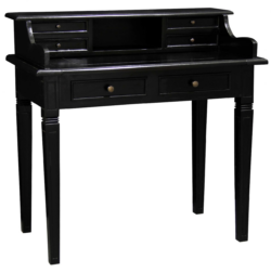 CT Nueva Solid Mahogany Timber 6 Drawer Desk