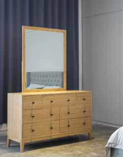 VI Colmar Solid Timber 7 Drawer Dresser