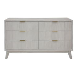 VI Alena Solid Timber 6 Drawer Dressing Table