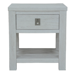 VI Atlantic Solid Timber 1 Drawer Bedside Table