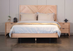VI Perisher Solid Timber Queen Bed, Tallboy & Bedsides Set