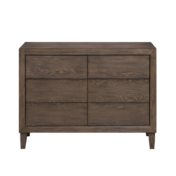 VI Sueno Solid Timber 6 Drawer Dressing Table