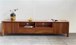 VI Atherton Solid Timber 2 Door 2 Drawer Entertainment Unit