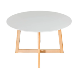 VI Aurora Timber Base Round Dining Table