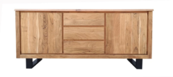 VI Elba Solid Timber 2 Door 3 Drawer Buffet