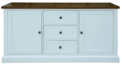 VI Montreal Solid Timber 2 Door 3 Drawer Buffet