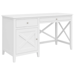 VI Hamilton Student Desk with 1 Door & 2 Drawers