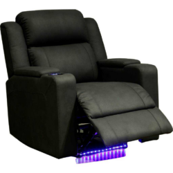 VI Academy Fabric Upholstered Single Seater Electric Recliner Lounge