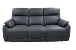 VI Aspect 3 Seater Electric Leather Recliner Lounge