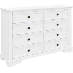 VI Sala Solid Timber 8 Drawer Dresser