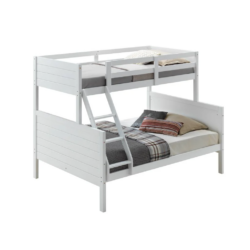 VI Welling Solid Timber Single over Double Bunk Bed