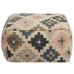 SH Spring Khaleesi Fabric Upholstered Ottoman