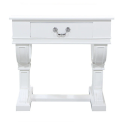 DA Curtis Solid Timber 1 Drawer Bedside Table