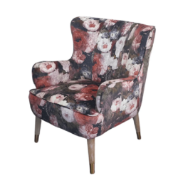 BT East Hampton Velvet Upholstered Accent Chair