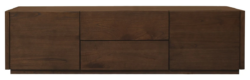 CT Gatsby Solid Timber 2 Door 2 Drawer Entertainment Unit