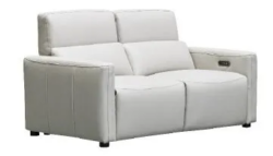 EL Granden 2 Seater Electric Recliner Leather Lounge