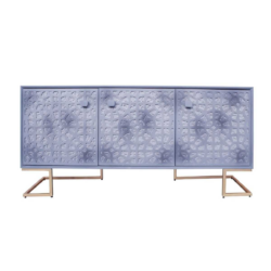CR Silvius Solid Timber 3 Door Sideboard