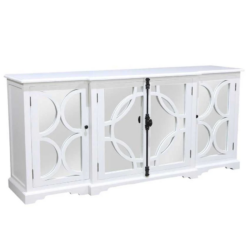 DA Keats 4 Door Sideboard White